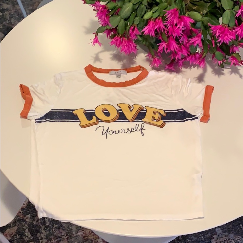 Love Yourself Crop Top